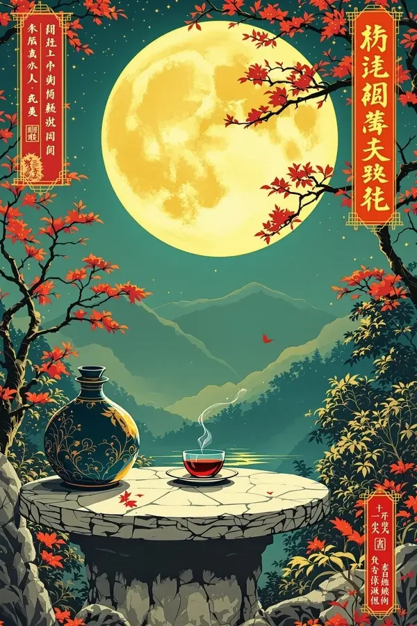月下独酌 漫画封面